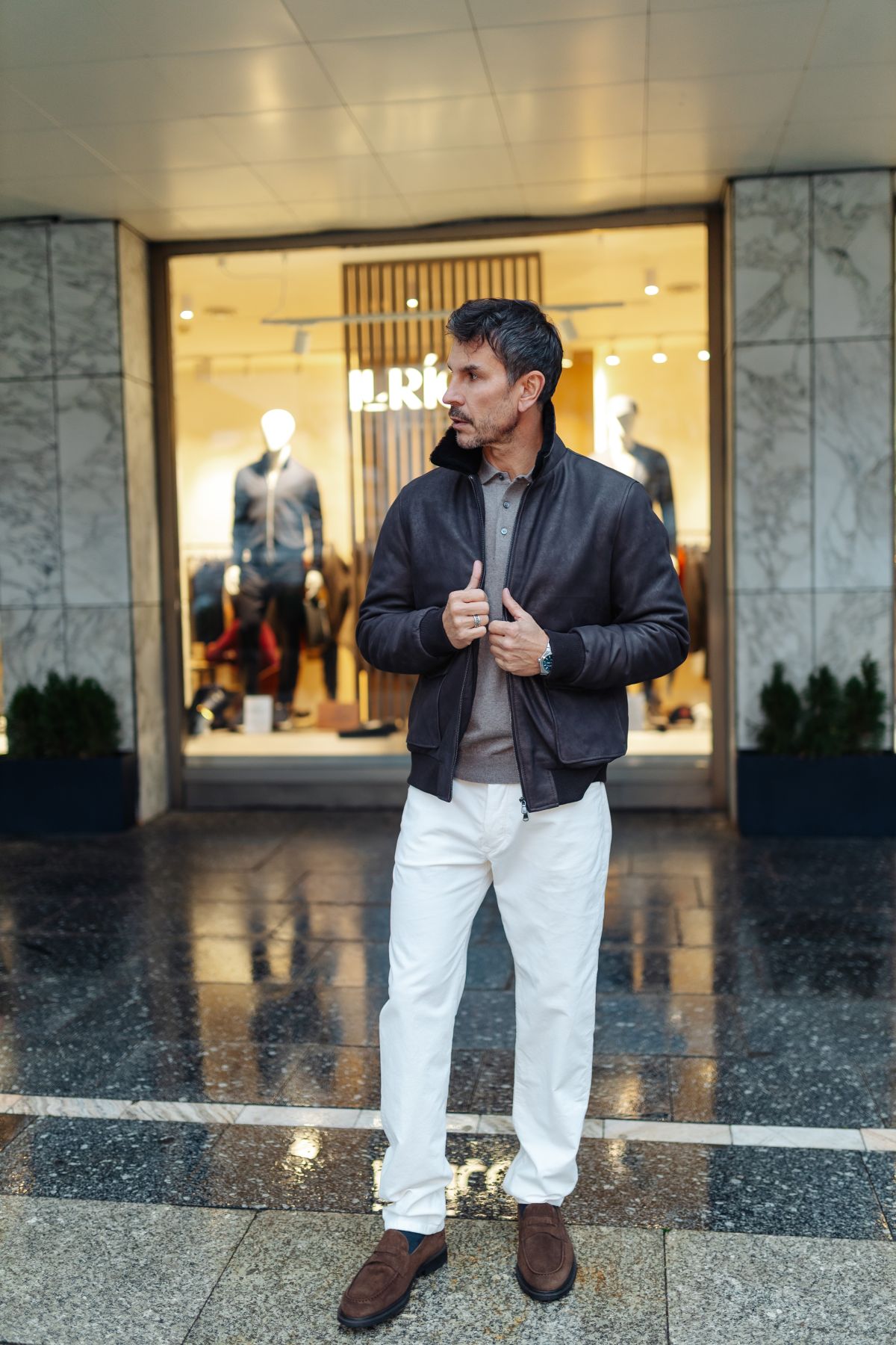 Microcorduroy pants Barba Napoli