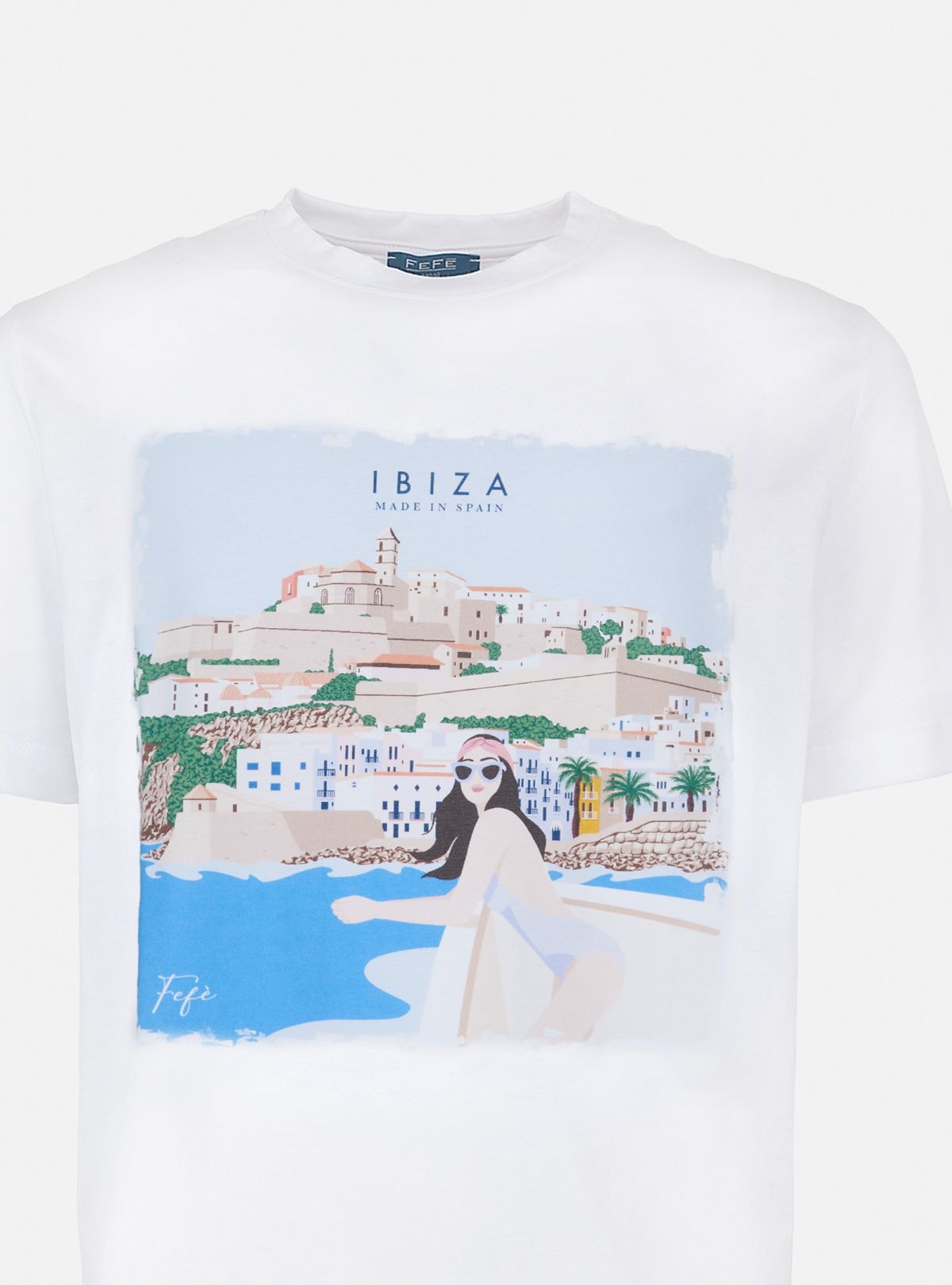 Футболка FeFe з принтом IBIZA
