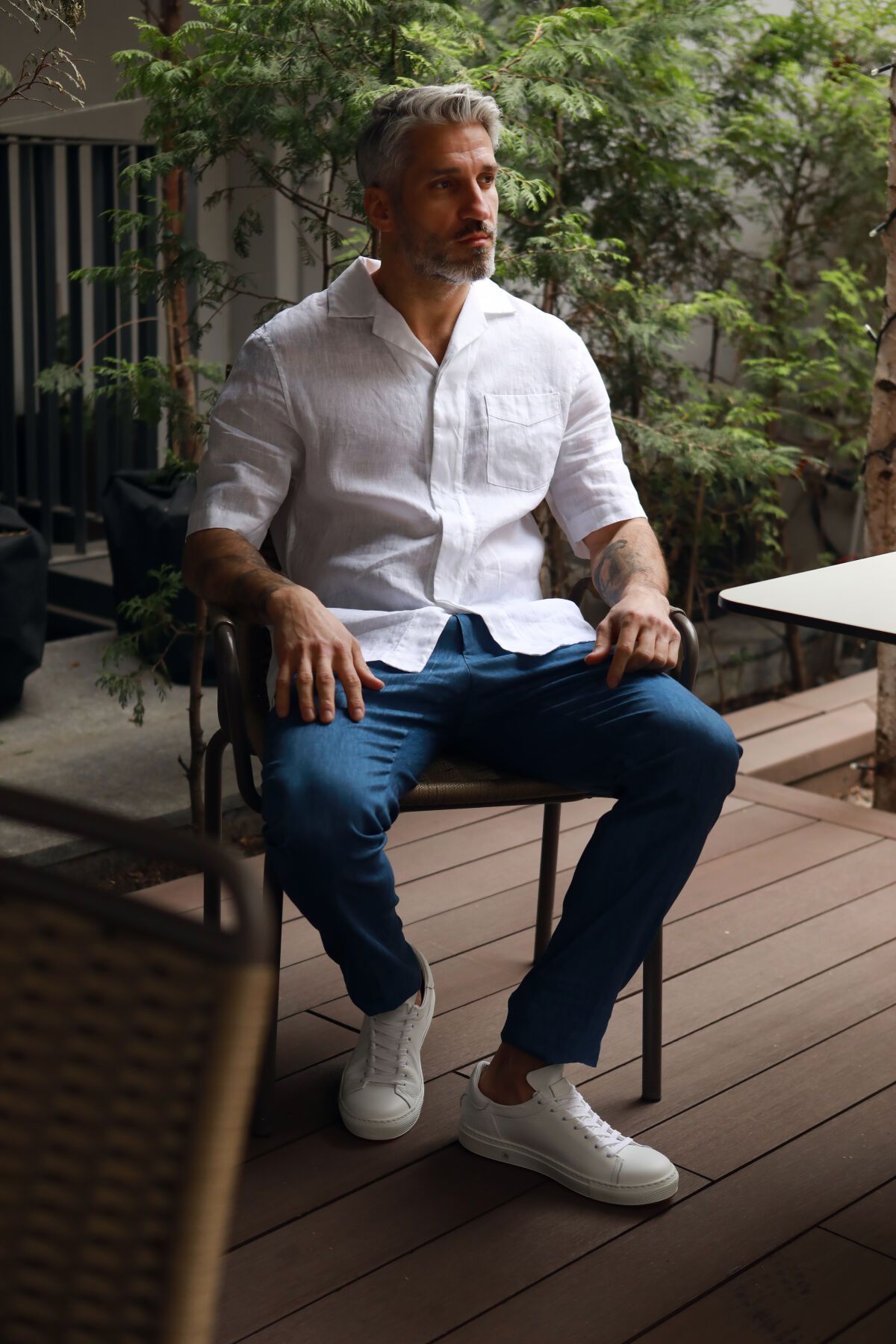 Andrea Ventura Leather Sneakers | IL RICCO