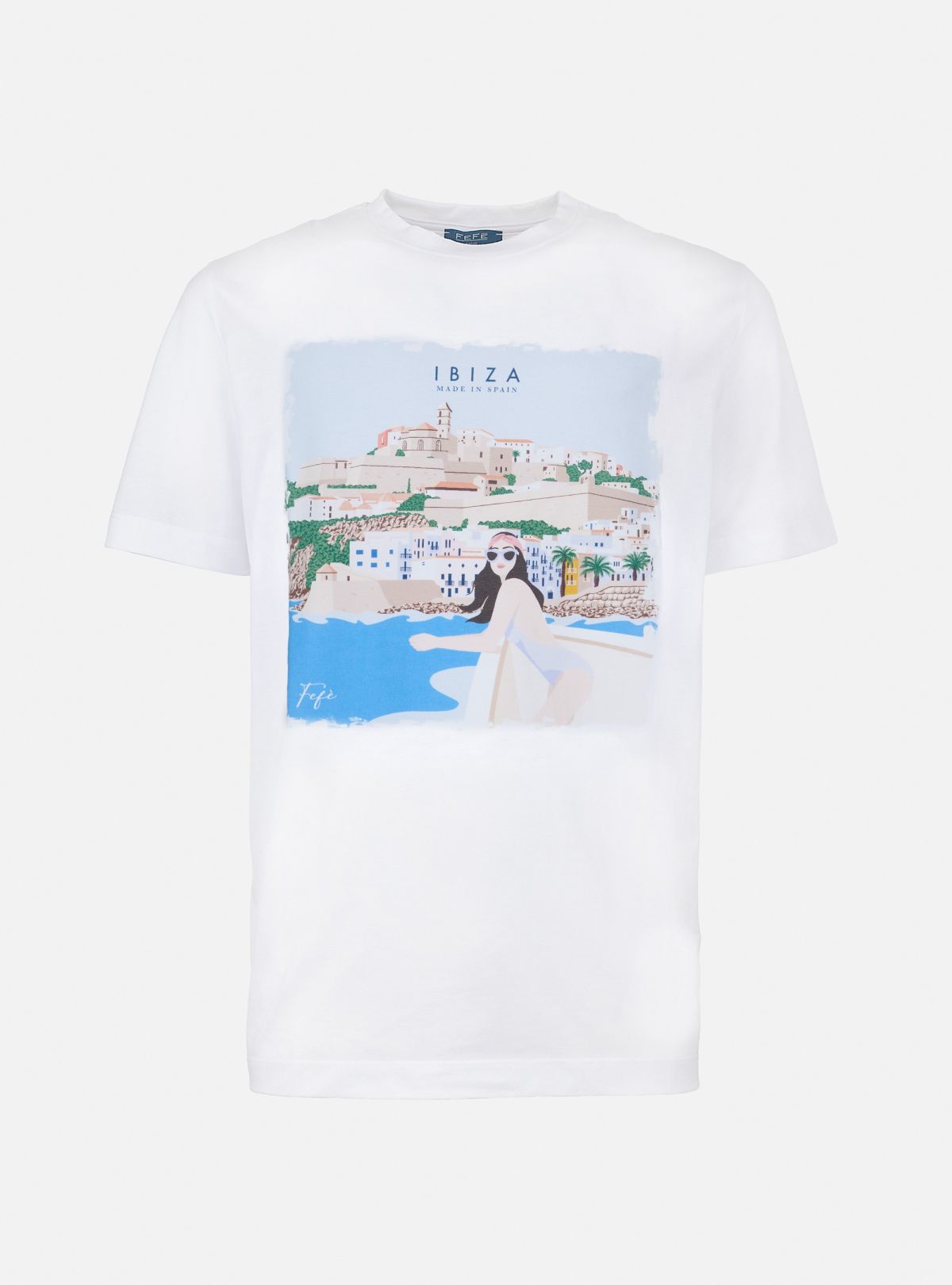 Футболка FeFe з принтом IBIZA